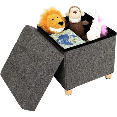 SONGMICS - Storage Ottoman - 38x38x40 cm - Ottoman SONGMICS - Storage Ottoman - 38x38x40 cm - Ottoman