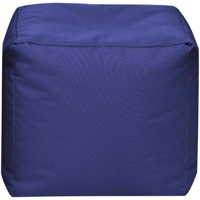 SITTING POINT Cube SCUBA Pouf - Blu Scuro - Comfort SITTING POINT Cube SCUBA Pouf - Blu Scuro - Comfort