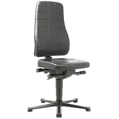 Sedia da ufficio bimos All-in-One - Sincrono, Pelle sintetica, Nera Sedia da ufficio bimos All-in-One - Sincrono, Pelle sintetica, Nera