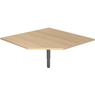 hjh OFFICE PRO RT12 G - Piastra di collegamento trapezoidale - Accessorio scrivania hjh OFFICE PRO RT12 G - Piastra di collegamento trapezoidale - Accessorio scrivania