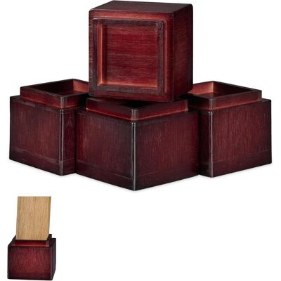 Relaxdays, Gambe + base del tavolo, Set di 4 Rialzi per Mobili, Sedie Relaxdays, Gambe + base del tavolo, Set di 4 Rialzi per Mobili, Sedie