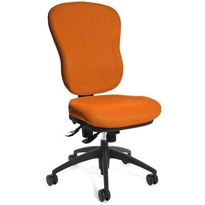 Sedia ergonomica da ufficio Topstar WELLPOINT 30 SY - Arancione e Schienale alto regolabile Sedia ergonomica da ufficio Topstar WELLPOINT 30 SY - Arancione e Schienale alto regolabile