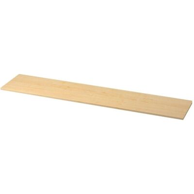 Hammerbacher Piastra di Copertura in Acero - 200,5x43cm - Copertura Mobili Hammerbacher Piastra di Copertura in Acero - 200,5x43cm - Copertura Mobili