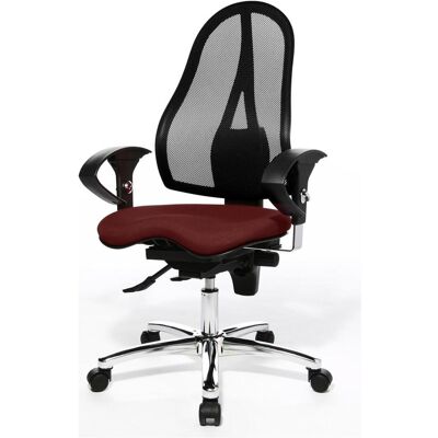 Sedia da ufficio Topstar Sitness 15 - Orthositz, Body-Balance-TEC, rosso Sedia da ufficio Topstar Sitness 15 - Orthositz, Body-Balance-TEC, rosso