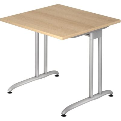 Hammerbacher - BS08 - Scrivania Quadrata - Eco-Friendly 80x80cm Hammerbacher - BS08 - Scrivania Quadrata - Eco-Friendly 80x80cm