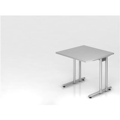 Scrivania Quadrata Grigia Prokura HAMMERBACHER - Arredo Ufficio Scrivania Quadrata Grigia Prokura HAMMERBACHER - Arredo Ufficio