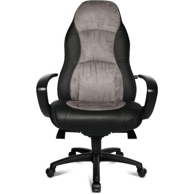 Sedia da Ufficio TOPSTAR Speed Chair - Nero Grigio - Ergonomica, Regolabile, Made in Germany Sedia da Ufficio TOPSTAR Speed Chair - Nero Grigio - Ergonomica, Regolabile, Made in Germany