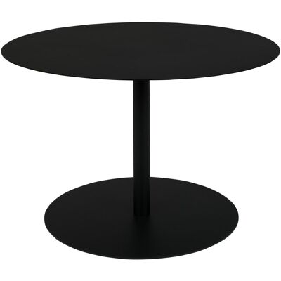 Tavolino rotondo in metallo nero Snow di Zuiver - 60x40x60cm Tavolino rotondo in metallo nero Snow di Zuiver - 60x40x60cm