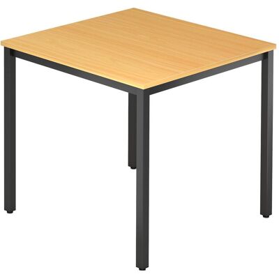Tavolo conferenze quadrato Hammerbacher Legno FSC - 80x80cm Tavolo conferenze quadrato Hammerbacher Legno FSC - 80x80cm