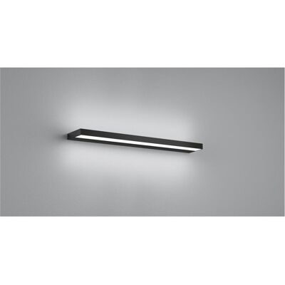 Helestra SLATE Applique LED - Nero opaco, 60 cm Helestra SLATE Applique LED - Nero opaco, 60 cm