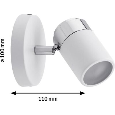 Paulmann, Applique + Plafoniera, Luce da bagno Zyli (GU10) Paulmann, Applique + Plafoniera, Luce da bagno Zyli (GU10)