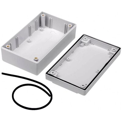 Custodia universale Camdenboss 220x145x50mm Grigio Chiaro - Custodia elettrica Custodia universale Camdenboss 220x145x50mm Grigio Chiaro - Custodia elettrica