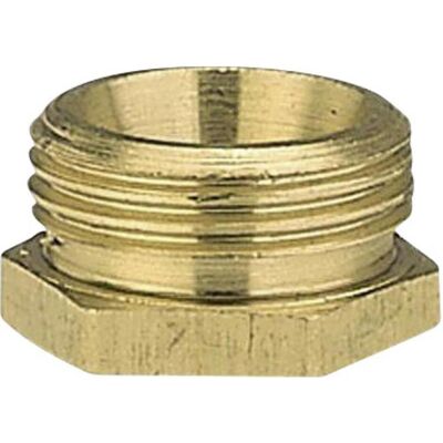Gardena, Raccordo per tubo flessibile, Riduzione in ottone punta filettata (33 mm) Gardena, Raccordo per tubo flessibile, Riduzione in ottone punta filettata (33 mm)
