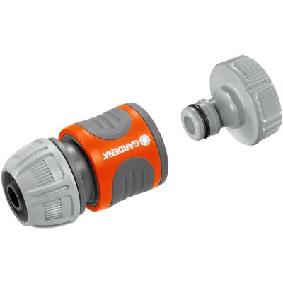 Gardena, Raccordo per tubo flessibile, Connessione rapida. (Connettore tubo flessibile, 13 mm) Gardena, Raccordo per tubo flessibile, Connessione rapida. (Connettore tubo flessibile, 13 mm)