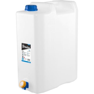 Bradas contenitore acqua 20L con rubinetto Bradas contenitore acqua 20L con rubinetto