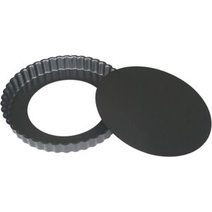 de Buyer Teglia Ø 24cm, scanalata, base rimovibile, Teglia + Stampi da forno, Nero de Buyer Teglia Ø 24cm, scanalata, base rimovibile, Teglia + Stampi da forno, Nero