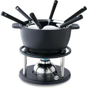 Kisag Gemello, Set per fondue, Nero, Argento Kisag Gemello, Set per fondue, Nero, Argento