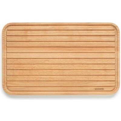 Brabantia Tagliere per pane New Profile Line 40 x 25 cm, Tagliere, Marrone Brabantia Tagliere per pane New Profile Line 40 x 25 cm, Tagliere, Marrone