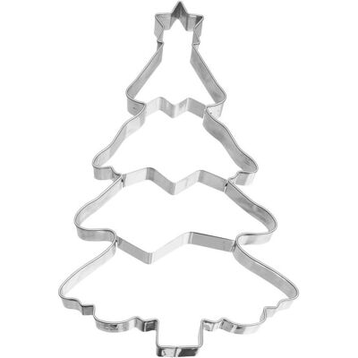 Tagliapasta di Natale Birkmann - Albero di Natale, Grande, Argento Tagliapasta di Natale Birkmann - Albero di Natale, Grande, Argento