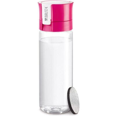 Bottiglia filtro acqua Brita Vital 600ml Rosa - Uso quotidiano Bottiglia filtro acqua Brita Vital 600ml Rosa - Uso quotidiano
