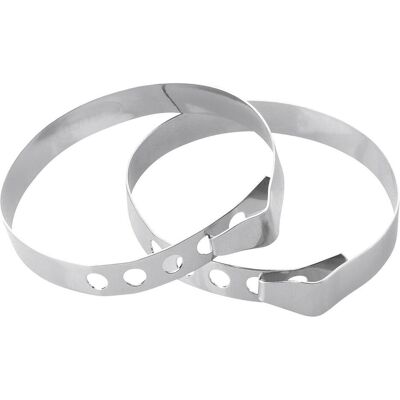 Set di 6 anelli per rouladen in acciaio inossidabile - Utensile da cucina Set di 6 anelli per rouladen in acciaio inossidabile - Utensile da cucina