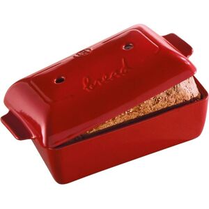 Emile Henry Latta di pane, Teglia + Stampi da forno, Rosso Emile Henry Latta di pane, Teglia + Stampi da forno, Rosso