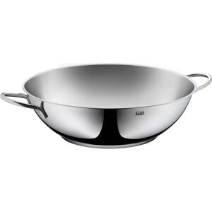 Silit Wok 32cm, Padella + Pentola, Argento Silit Wok 32cm, Padella + Pentola, Argento