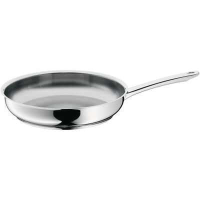WMF Padella professionale da 28 cm (794689991), acciaio inox, Padella + Pentola, Argento WMF Padella professionale da 28 cm (794689991), acciaio inox, Padella + Pentola, Argento