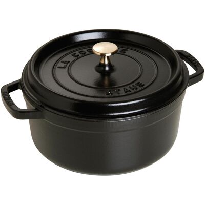 Staub Mini Cocotte, Padella + Pentola, Nero Staub Mini Cocotte, Padella + Pentola, Nero