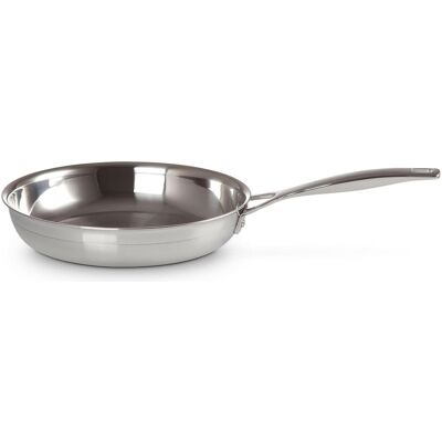 Le Creuset Padella in Acciaio Inox 3-Strati 24cm Argento Le Creuset Padella in Acciaio Inox 3-Strati 24cm Argento