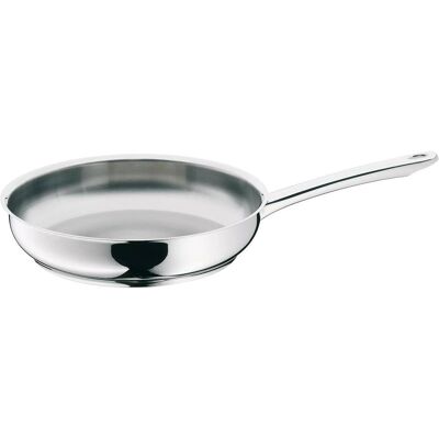 WMF Padella con manico professionale da 24 cm (794649991), acciaio inox, Padella + Pentola, Argento WMF Padella con manico professionale da 24 cm (794649991), acciaio inox, Padella + Pentola, Argento