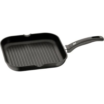 WMF Grillpfanne eckig Steakpfanne Pfanne 27cm Aluminium beschichtet PFOA-frei, Padella + Pentola, Nero WMF Grillpfanne eckig Steakpfanne Pfanne 27cm Aluminium beschichtet PFOA-frei, Padella + Pentola, Nero
