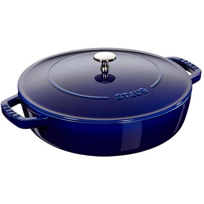 Staub Tostatrice con struttura a goccia Chistera, Padella + Pentola, Blu Staub Tostatrice con struttura a goccia Chistera, Padella + Pentola, Blu