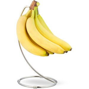 Relaxdays, Ciotola decorativa, Porta Banane con Base Rotonda, Fruttiera Relaxdays, Ciotola decorativa, Porta Banane con Base Rotonda, Fruttiera