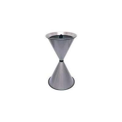 SZ Metall 29713 posacenere esterno argento metallizzato - Posacenere SZ Metall 29713 posacenere esterno argento metallizzato - Posacenere