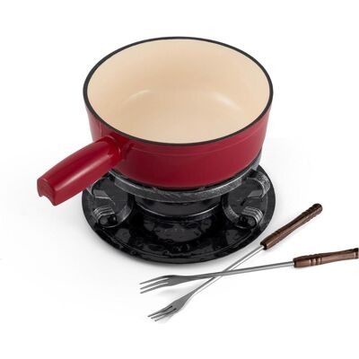 Swissmar Set per fonduta, Set per fondue, Rosso Swissmar Set per fonduta, Set per fondue, Rosso