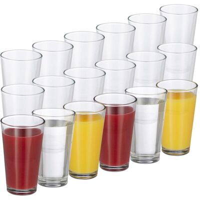 Relaxdays Set bicchieri, Bicchieri, Trasparente Relaxdays Set bicchieri, Bicchieri, Trasparente