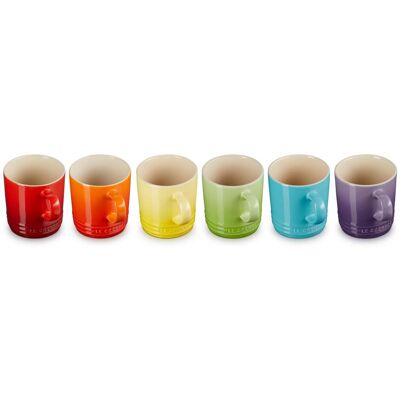 Le Creuset Tazza 3.5dl Confezione da 6, Tazze, Multicolore Le Creuset Tazza 3.5dl Confezione da 6, Tazze, Multicolore