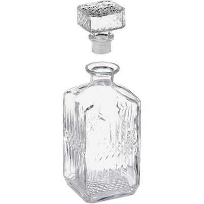 Relaxdays Whisky, Contenitori per servire, Trasparente Relaxdays Whisky, Contenitori per servire, Trasparente