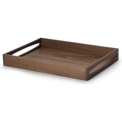 Vassoio da servizio noce Continenta - 49x35 cm - Elegante e resistente Vassoio da servizio noce Continenta - 49x35 cm - Elegante e resistente