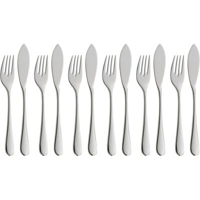 WMF Set di pesci Merito, Posate, Argento WMF Set di pesci Merito, Posate, Argento