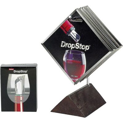 Drop Stop, Accessori per vino, Rotatorie (Versatore di vino) Drop Stop, Accessori per vino, Rotatorie (Versatore di vino)