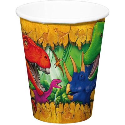 JADEO Modello: Folat Bv - 6 Bicchieri Dinosauri JADEO Modello: Folat Bv - 6 Bicchieri Dinosauri