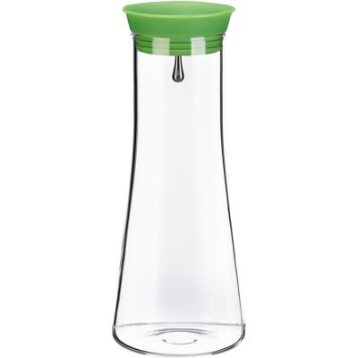 Relaxdays Caraffa di vetro, Contenitori per servire, Trasparente Relaxdays Caraffa di vetro, Contenitori per servire, Trasparente