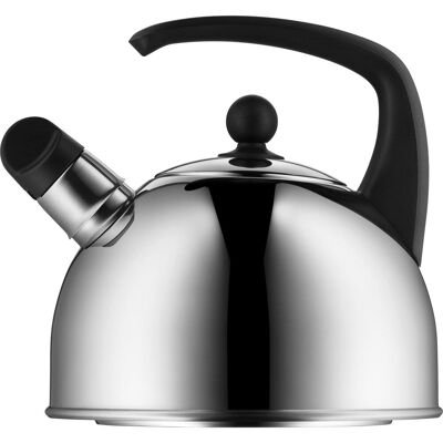 WMF Bollitore / Bollitore a induzione / Bollitore per tè 2l, acciaio inox Cromargan, Bollitore, Argento, Nero WMF Bollitore / Bollitore a induzione / Bollitore per tè 2l, acciaio inox Cromargan, Bollitore, Argento, Nero