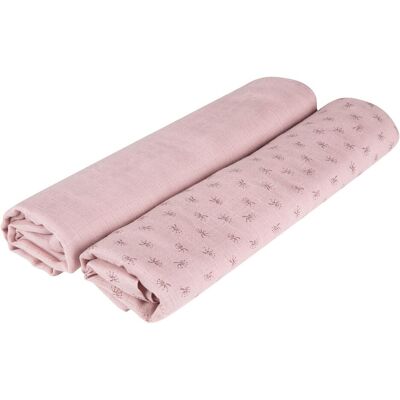 Roba Asciugamani in Mussola Rosa - Asciugamani in Mussola per Bambini Roba Asciugamani in Mussola Rosa - Asciugamani in Mussola per Bambini