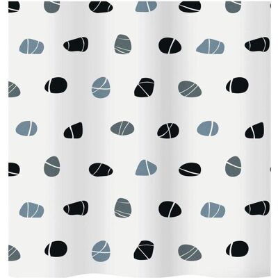 Diaqua, Tenda da doccia, Tenda da doccia tessile Stones (120 x 200 cm) Diaqua, Tenda da doccia, Tenda da doccia tessile Stones (120 x 200 cm)