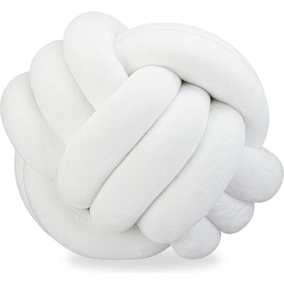 Relaxdays, Cuscino decorativo, Cuscino a gomitolo (25 x 25 cm) Relaxdays, Cuscino decorativo, Cuscino a gomitolo (25 x 25 cm)