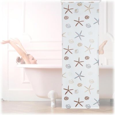 Relaxdays, Tenda da doccia, Tenda a rullo OCEAN (80 x 240 cm) Relaxdays, Tenda da doccia, Tenda a rullo OCEAN (80 x 240 cm)