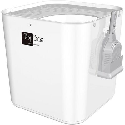 zooplus Lettiera per gatti Top Box bianca, Lettiera per gatti zooplus Lettiera per gatti Top Box bianca, Lettiera per gatti